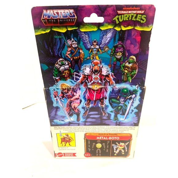 Masters of the Universe Origins Turtles of Grayskull Splinter-Skull MOTU x TMNT - Picture 6 of 6